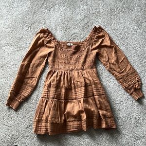 American Eagle baby doll mini dress